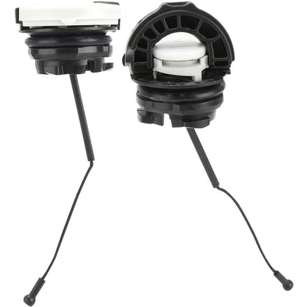 2 Pièces Couvercle Bouchon Réservoir Huile Carburant Adapté pour Tronçonneuse STIHL MS210 MS230 MS250 MS290 MS340 MS360 MS380 gray