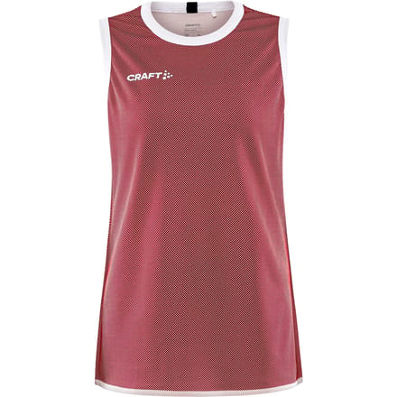 Craft Progress Reversible Basket Singlet W 1911110 - Bright Red/White - S