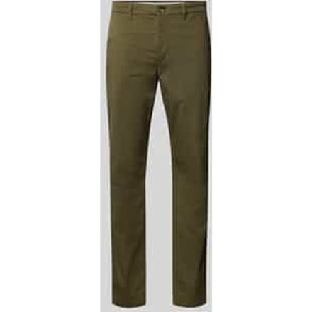 straight fit chino van katoenmix