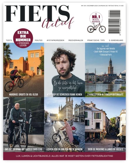 FietsActief editie 8/9 - 2025 Extra dik nummer + Streekgidsje Leuven