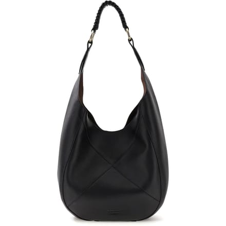 Guess Pauline Schoudertas Leder 25 cm - Dames - black