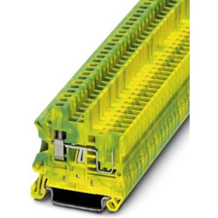 Phoenix Contact 3045033 Aardklem 3-etages 5.2 mm Schroeven Groen, Geel 50 stuk(s)