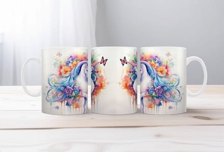 Auqarel koffiemok Unicorn 6