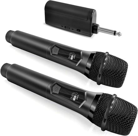 Draadloze Microfoon Set - Professioneel Draadloos Microfoonsysteem