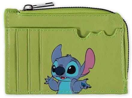 Disney Lilo & Stitch - Stitch Pasjeshouder portemonnee - Groen