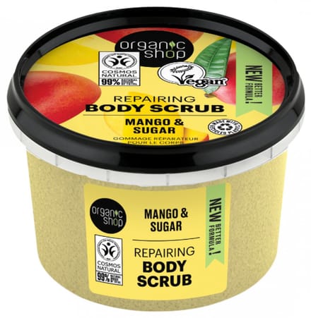 Organic Shop - Organic Mango & Sugar Body Scrub Peeling Do Ciała O Zapachu Mango - 250ML