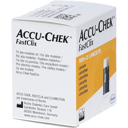 Accu Chek Mobile Fastclix Lancet 17x6 5208475001