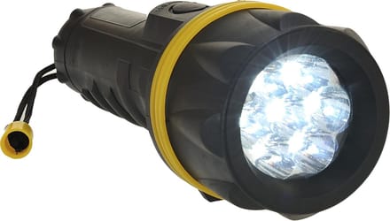 Portwest 7 LED - Rubber Lamp - Waterdicht