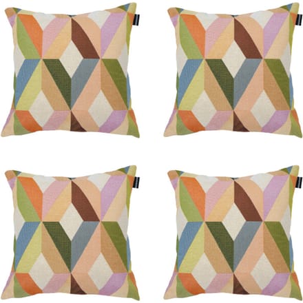 Madison - Sierkussen Madison Home - Multikleur - 45x45x10cm - Set van 4