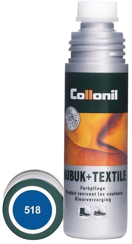 Collonil kleur depper voor Nubuck, suède en textiel, kleur indigo blauw