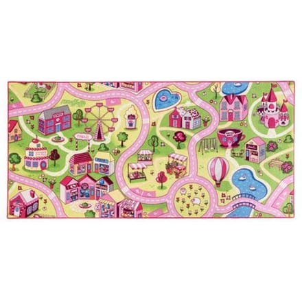 Rebel Roads Legetæppe - Pink Tivoli - 95 x 200 cm