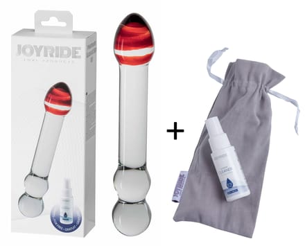Joyride - Glazen Dildo Premium GlassiX - Set 03