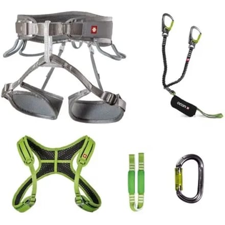 Klimharnas met borstharnas Ocun Via Ferrata Twist