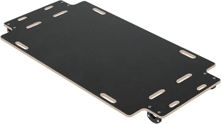 Fietskar Platform - Lading Drager - Goederen Vervoeren - Antislip Oppervlak - One-Size - Zwart