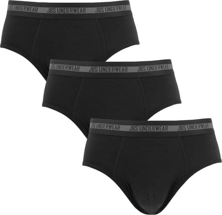 JBS 3P herenslips zwart