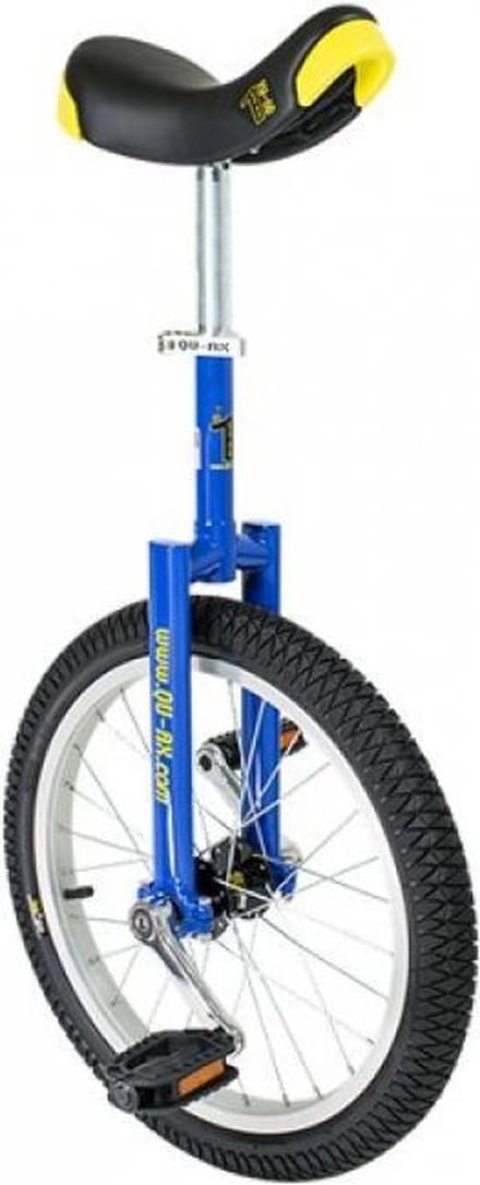 QU-AX Luxus Eenwieler, blue/black Wielmaat 18"