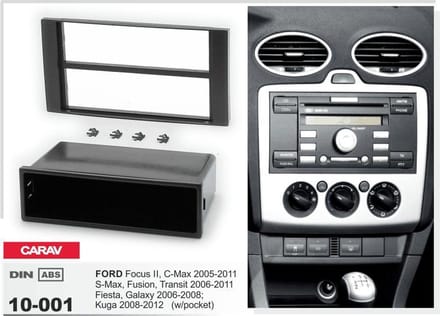 1-DIN AUTORADIO Kit Galaxy 2006-2008