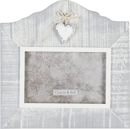 Clayre & Eef Fotolijst 15x10 cm Grijs MDF