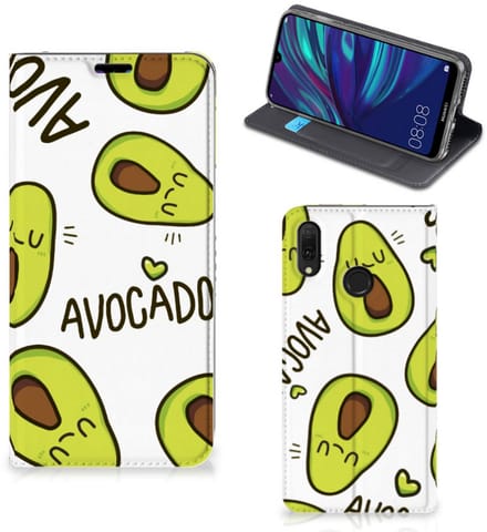 Huawei Y7 hoesje Y7 Pro (2019) Magnet Case Avocado Singing
