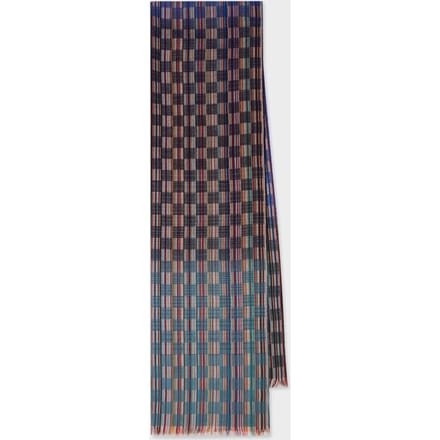 Paul Smith Scarf Weave Signature Navy Größe: OS | Schals Outlet | Herren | Blau