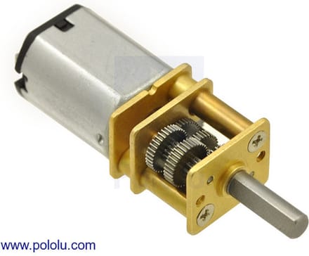 1000:1 Micro Metal Gearmotor HPCB 12V Pololu 3046