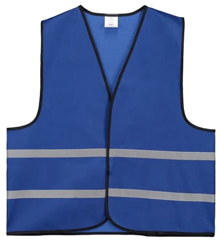 Blauw veiligheidshesje 1 stuk
