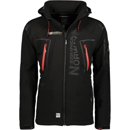 Waterproof jack met afneembare capuchon Geographical Norway Techno