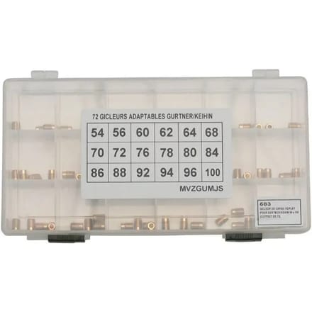 Set van 72 hoofdsproeiers P2R Gurtner-Keihin N°54