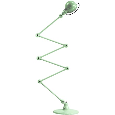 Jieldé Loft D9406 vloerlamp 6x40cm, mintgroen