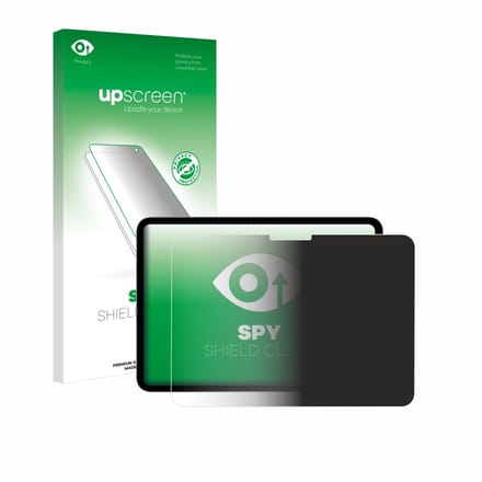 upscreen - privacy screenprotector voor Apple iPad Pro 11" 2024 / 2025 (Landschapsmodus) - Folie Beschermfolie Blauwlichtfilter