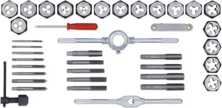 Kreator  KRT001140  tappenset - snijmoerenset - 40 delige set