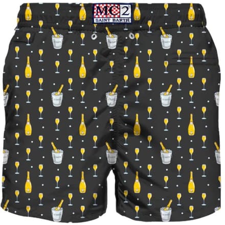 Saint Barth - Boxer Mare. Nero verlichting micro