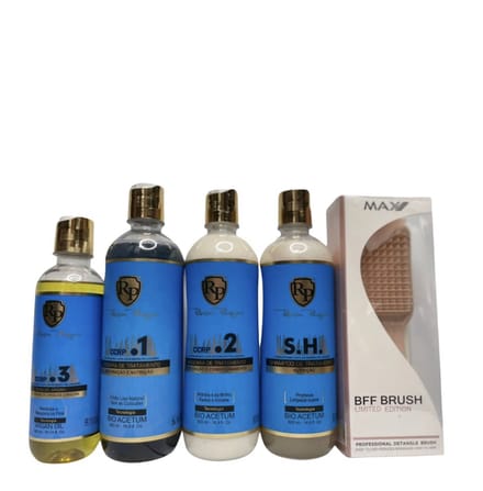 traitement capillaire PACK 4 PRODUITS CCRP ROBSON PELUQUERO 1750 ML & PRO BFF BRUSH