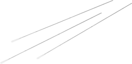 Wattenstaafjes met aluminium steel 150 mm, kop 2 mm - 100 stuks