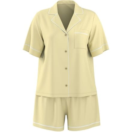 esmara Dames shortama - viscose (Geel, S (36/38))