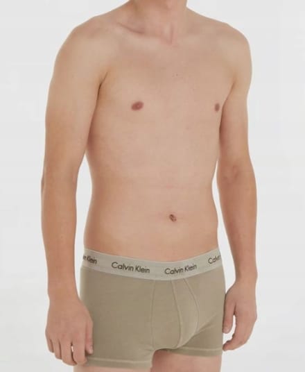 Calvin Klein - Heren Boxershorts - Katoen - Bruin - Met Logo - S
