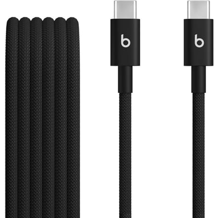 Apple Beats USB?C to USB?C Woven Cable (1.5 m / 5 ft) - Bolt Black