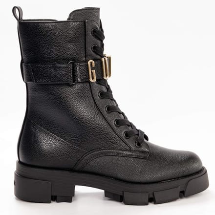 Guess Madox Veterschoenen Hoog - Zwart - Maat 37