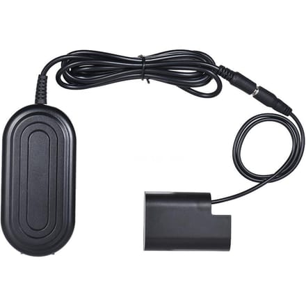 Wisselstroomvoeding Batterijadapter Oplader voor Panasonic Camera DMC-GH4/GH33 UK Plug black
