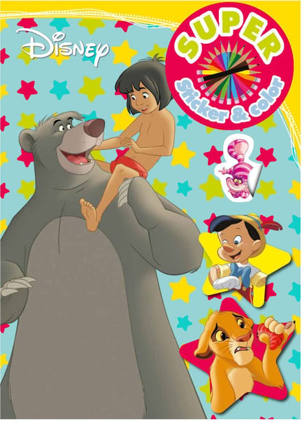 Boek Specials Nederland BV - Disney Classics Super Sticker & Color Coloring Book