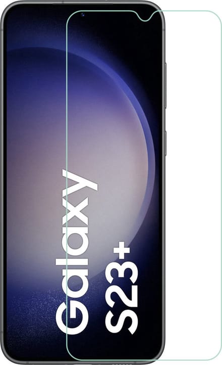 BixB screenprotector Geschikt voor Samsung Galaxy S23 Plus gehard glas tempered glass bescherming