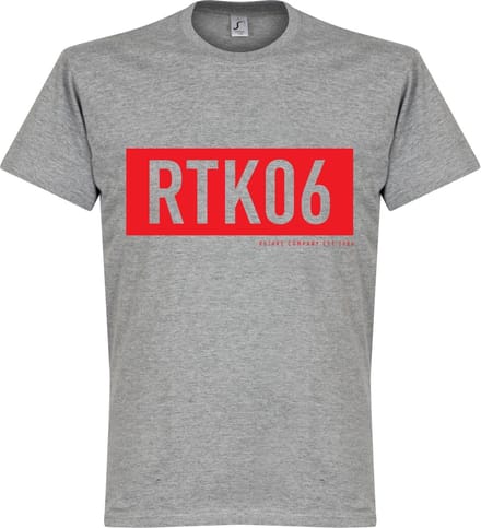 Retake RTK06 Bar T-Shirt - Grijs - L