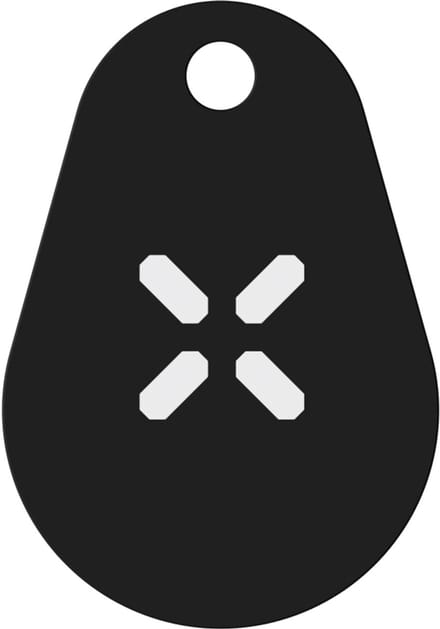Black X NFC tags zwart set van 4 stuks