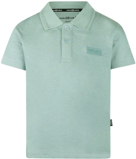 Koko Noko Jongens Poloshirt - Lichtblauw