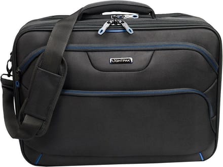 Lightpak laptoptas - LIMA - polyester - zwart - JU-46029