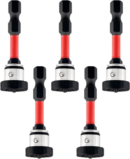 Solidchoice - 1/4 Inch Gipsplaten Bitset, 5 Stuks