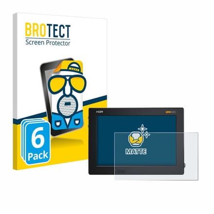 BROTECT - Screenprotector voor Blackmagic Video Assist 5" 12G HDR - Folie Beschermfolie matte 6 Stuks