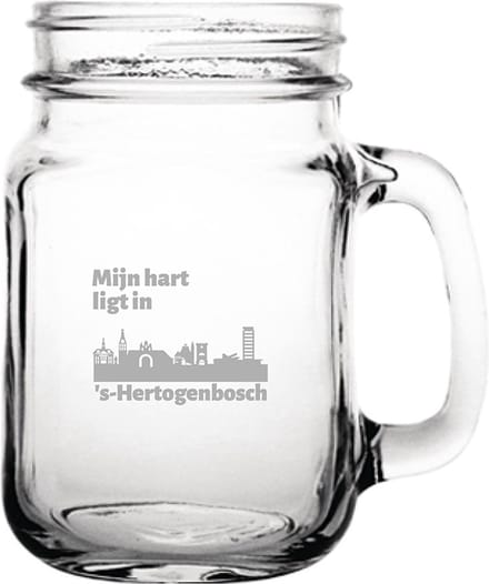 Gegraveerde Drinkglas 45cl Den Bosch