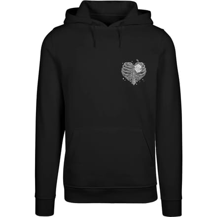 Mister Tee - Heart Cage Hoodie/trui - S - Zwart
