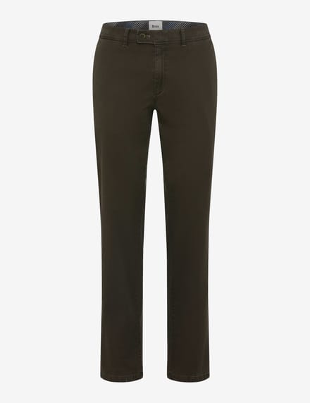 Brax Heren Chino  Style EVANS OLIVE Groen Olijf, groen - olijf, maat 30